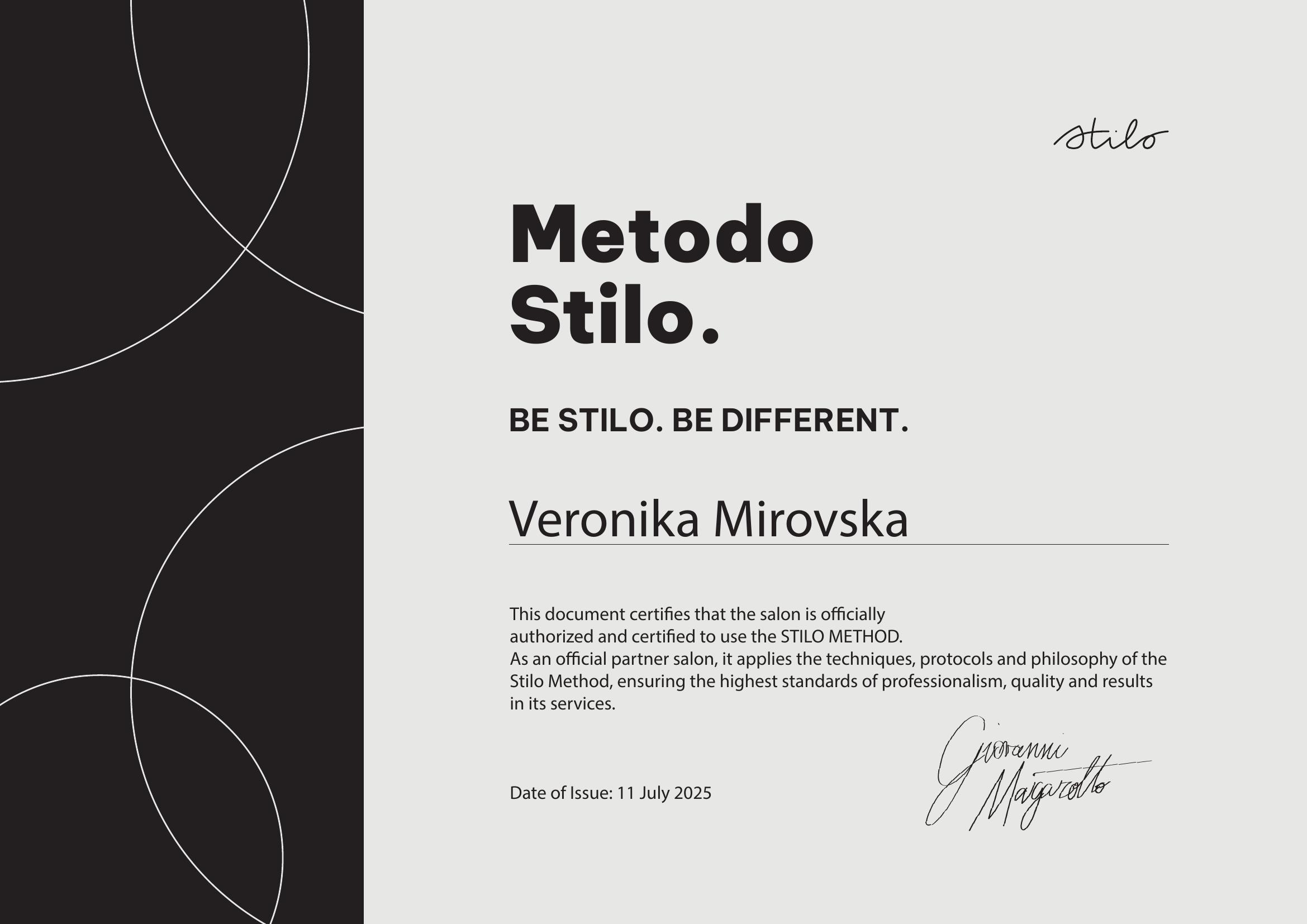 Stilo – italská technologie pro zdravou obnovu vlasu a přesný střih | Weronica Matys, Olomouc